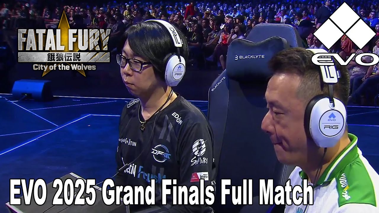EVO 2025 Fatal Fury City of the Wolves Grand Finals Goichi VS ET Full Match