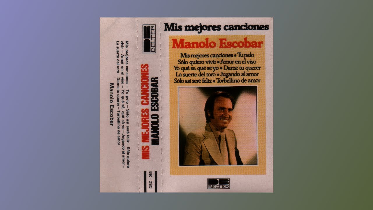 Manolo Escobar, Mis mejores canciones, 1978, cassette completo