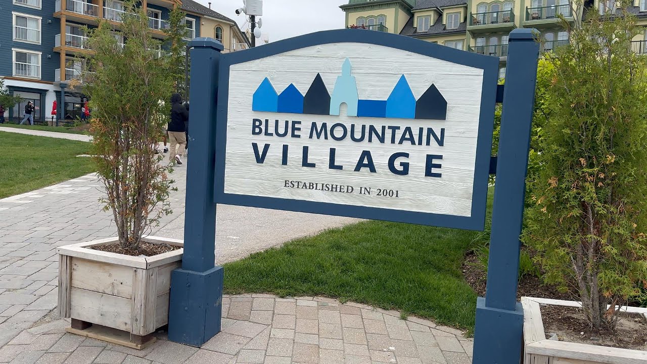 A Day at Blue Mountain Village 🇨🇦 | Scenic Walk & Fun