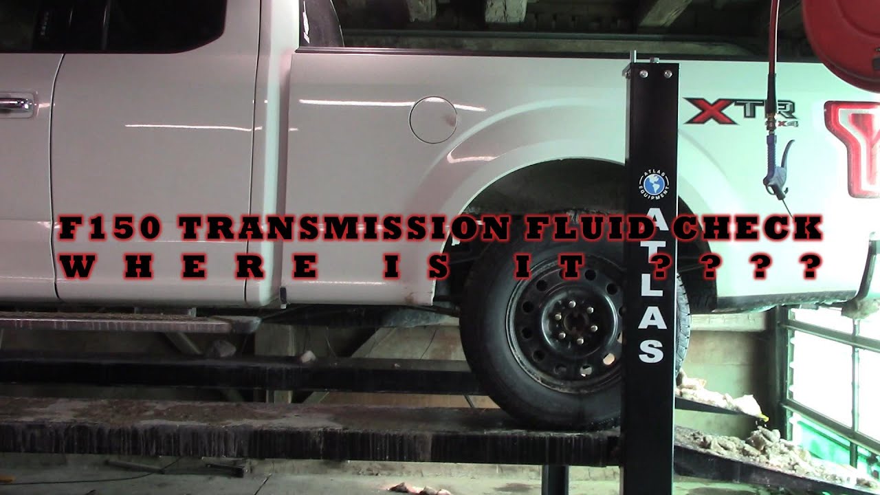 WHERE TO CHECK THE TRANSMISSION FLUID ON YOUR F150? THE ANSWER WILL SHOCK YOU!