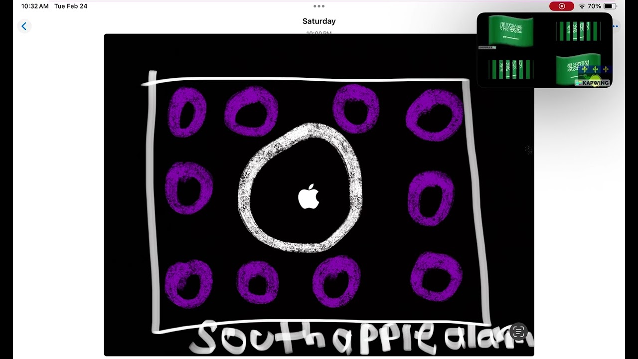 South apple alarm