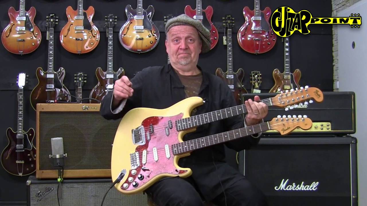 1983 Michael Stevens Doubleneck Fender Stratocaster & Electric XII / GuitarPoint Maintal