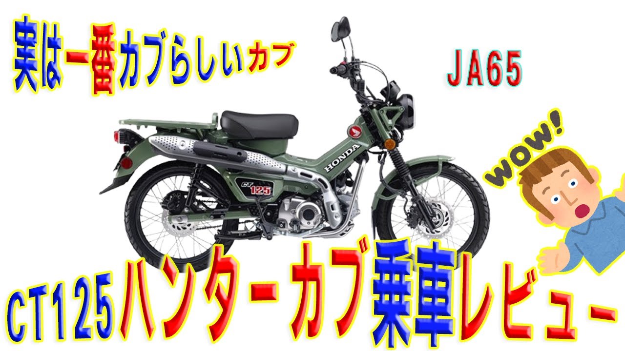 【9割が知らない】ハンターカブは超絶進化した【JA65】