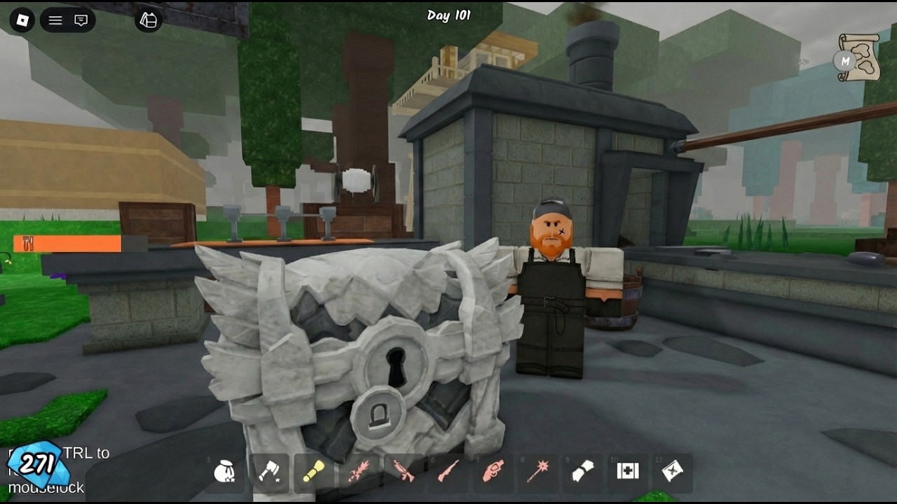 WOW! New Owl Chest in 99 Nights in The Forest