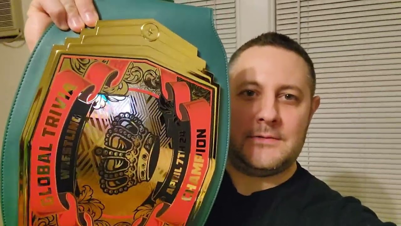 Trophy Smack Custom Wrestling Belt Review