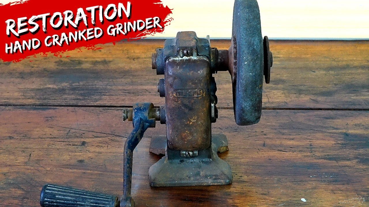 Antique Hand Cranked Grinder - Restoration
