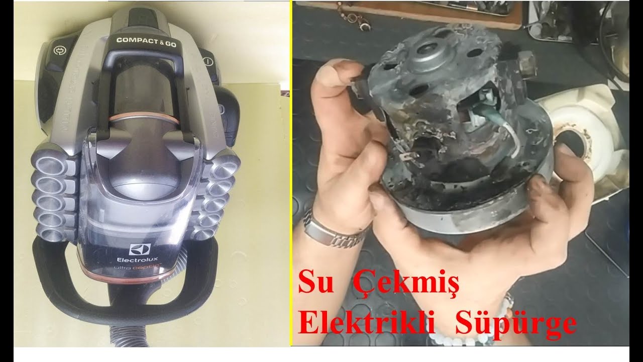 Elektrikli Süpürge Sökümü ve Arıza Tespiti (Electrolux Ultracaptic EUC98TMT)