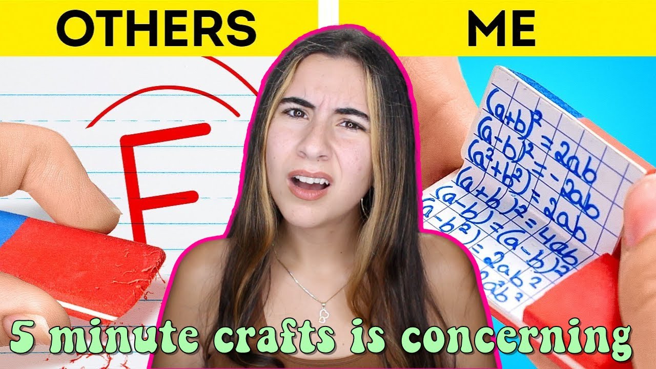 5 minute crafts 'SCHOOL HACKS' will actually ruin your life