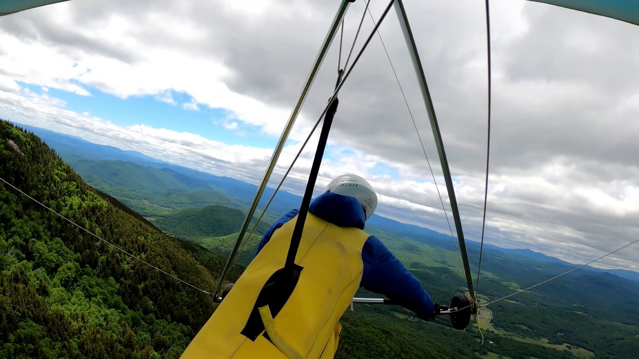 Hang Gliding flight of Mt Ascutney, VT - June 2020