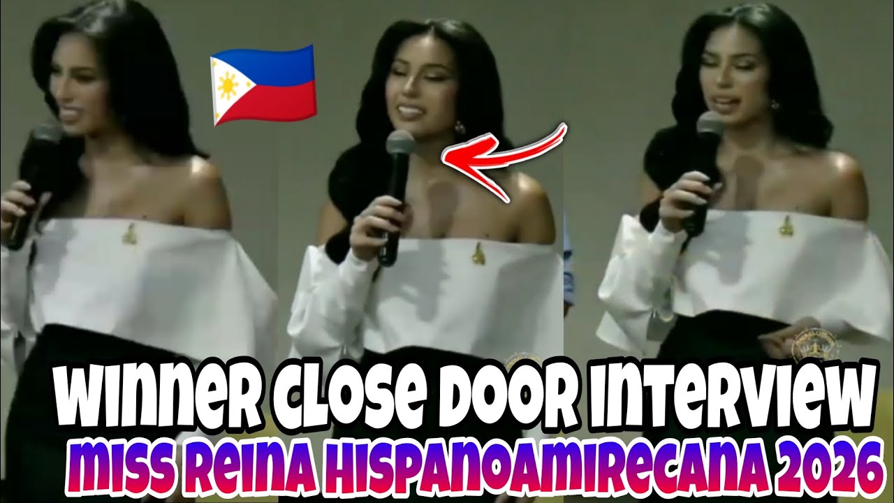 В прямом эфире! Интервью с победительницей конкурса Miss Reina Hispanoamirecana 2026 (Филиппины) ...