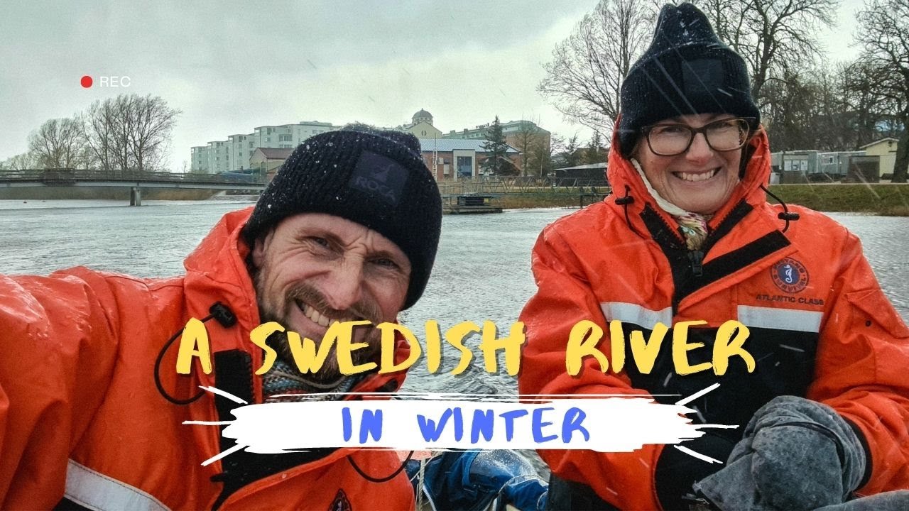 A Swedish river in winter
