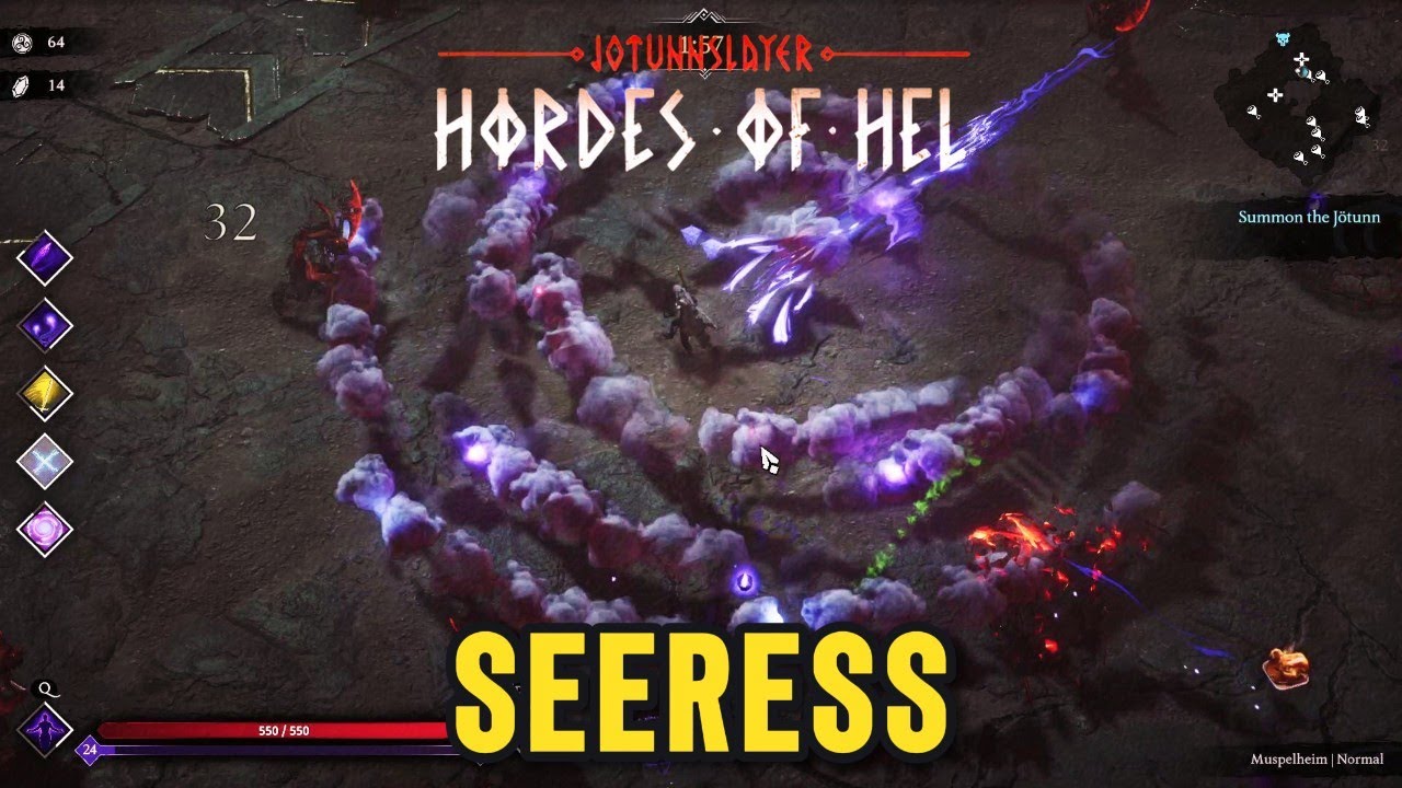 SEERESS Witch Gameplay | Jotunnslayer: Hordes of Hel