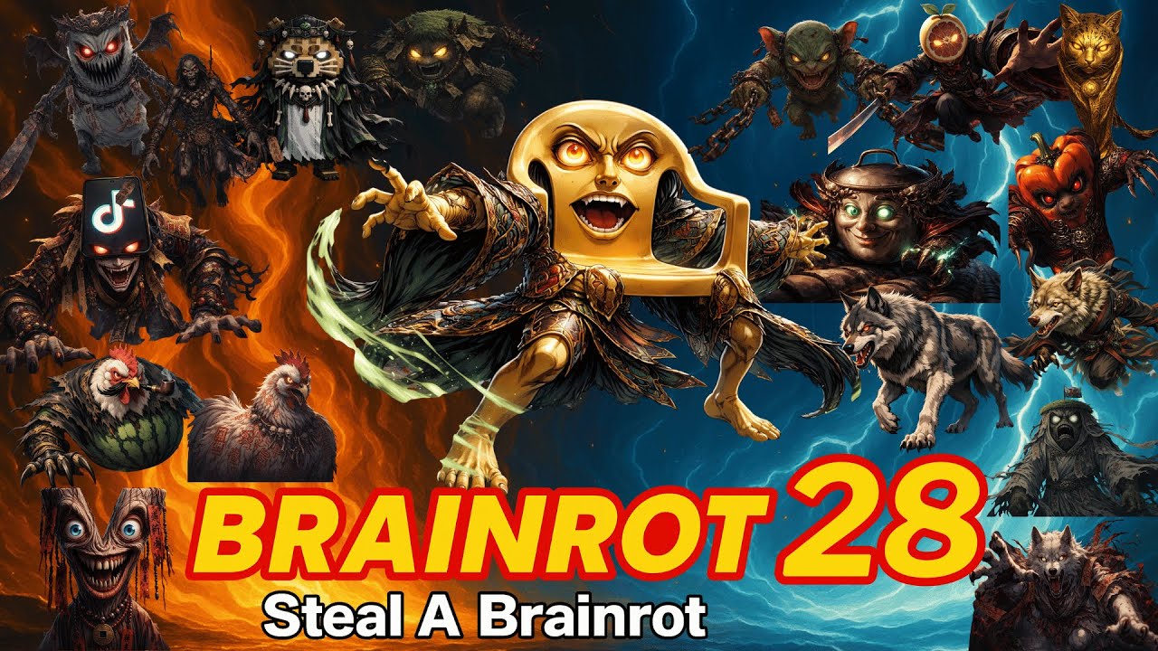 Brainrot Anime Opening Song Pt.28 (Official MV) feat ALL NEW Steal a Brainrot Characters