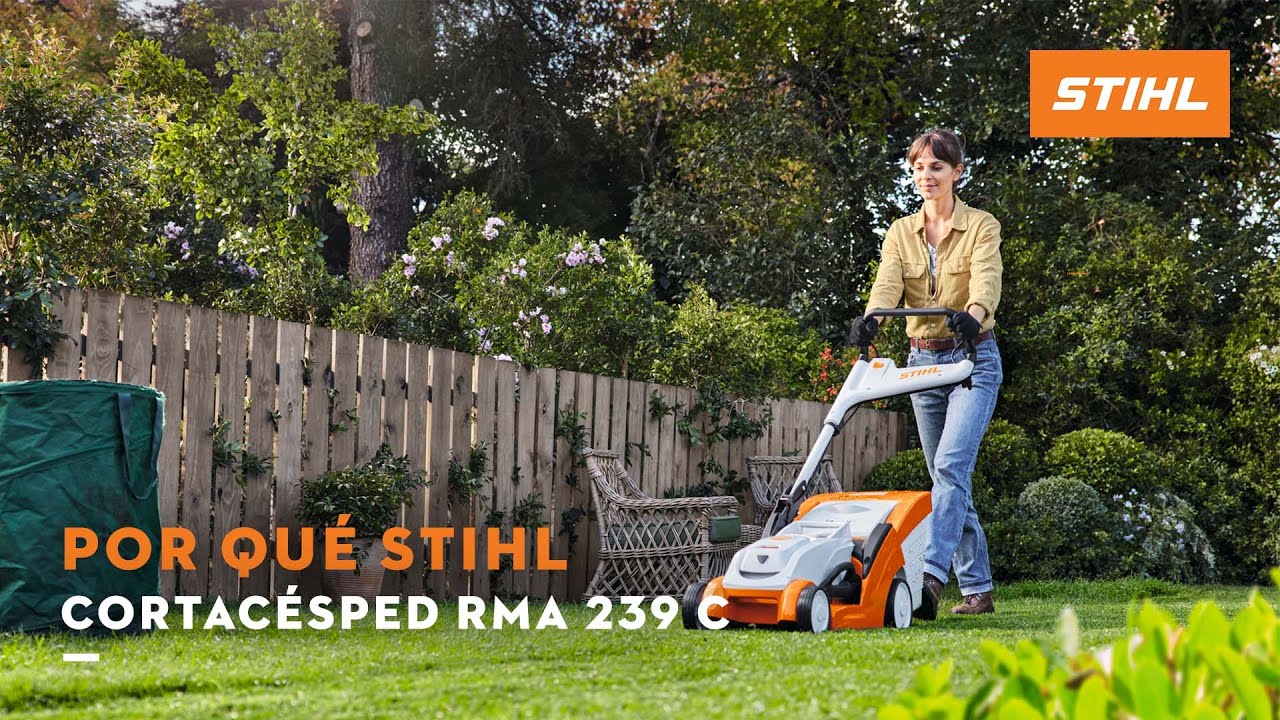 Cortac&eacute;sped de bater&iacute;a RMA 239 C para cuidar tu jard&iacute;n f&aacute;cilmente