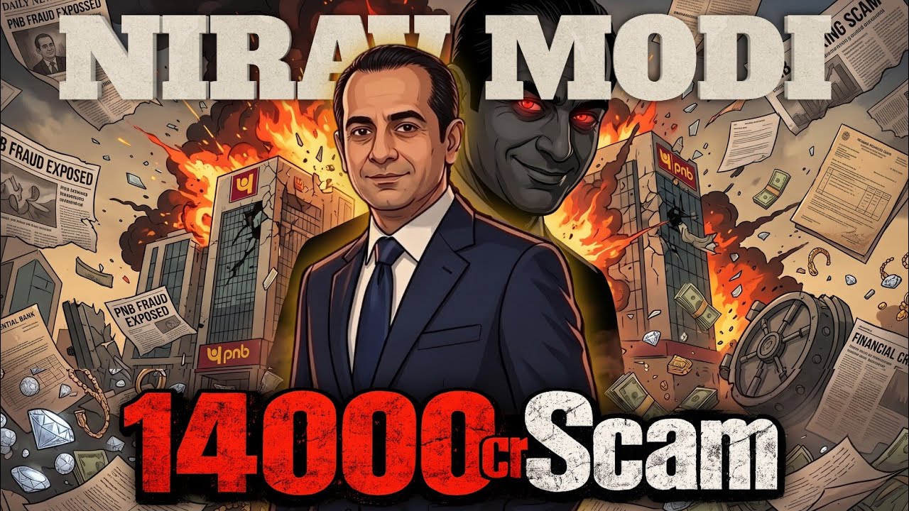 The Man Who Stole PNB ₹14,000 Crore | Nirav Modi Scam Explained | 2D Animated 