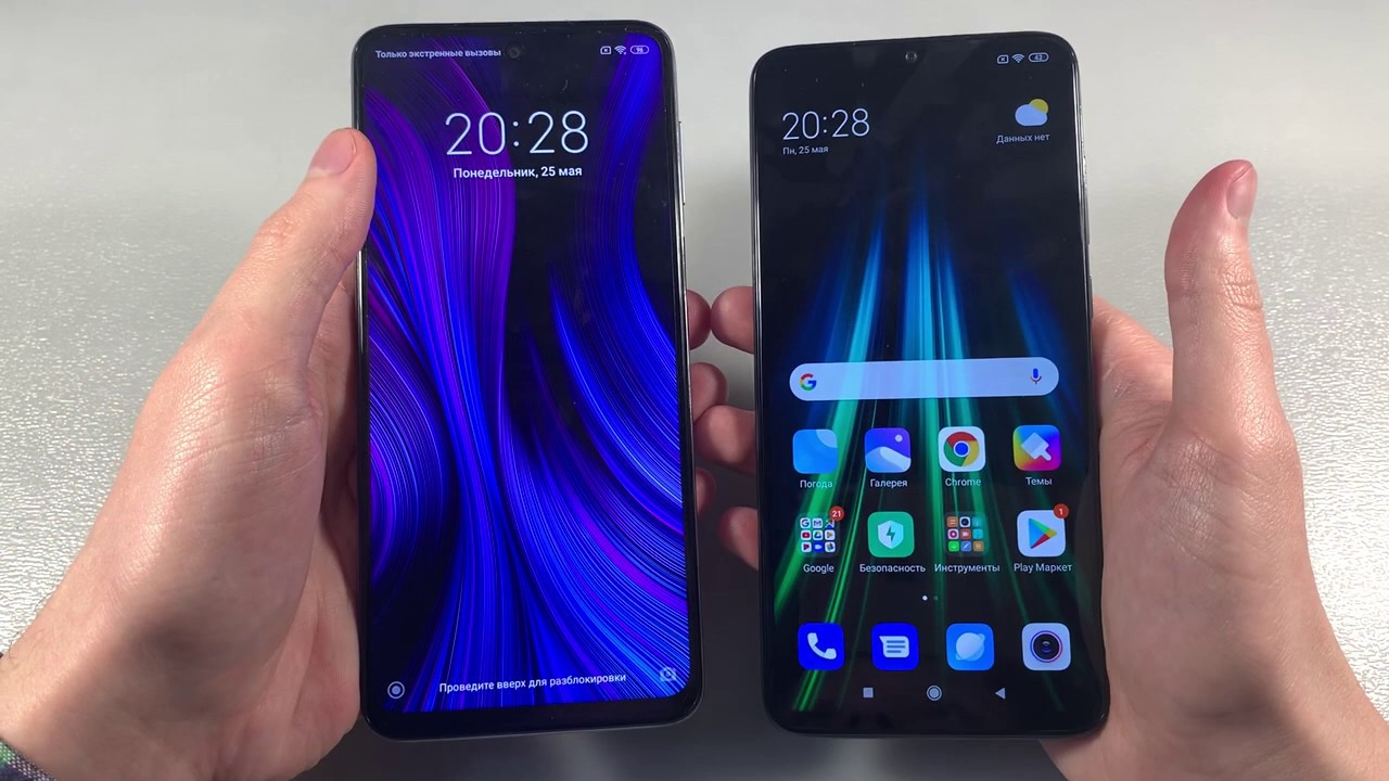 Xiaomi Redmi Note 9S vs Xiaomi Redmi Note 8 Pro