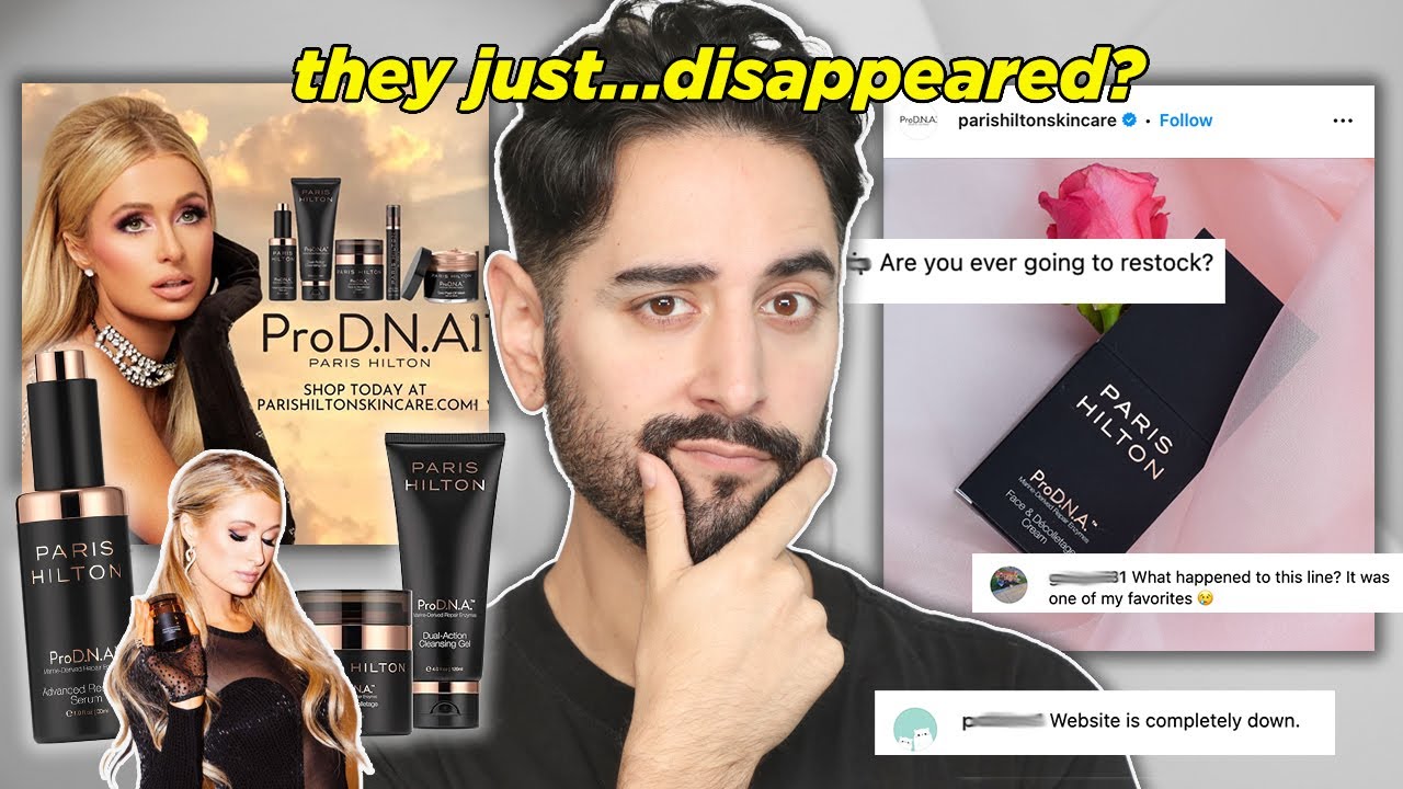 Investigating Paris Hiltons Failed Skincare Line, ProD.N.A - Beauty's Biggest Flops