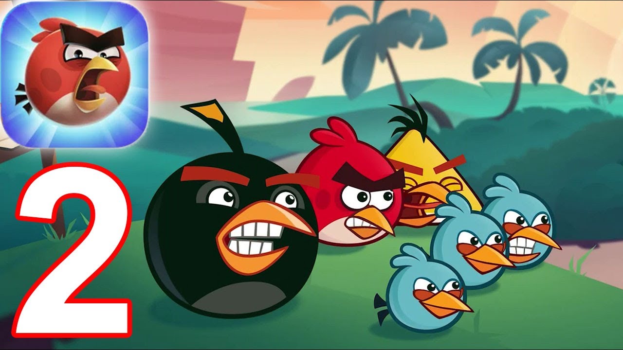 Angry Birds Reloaded - Gameplay Video Hot Pursuit Level 1 - 45 Part 1 (iOS)