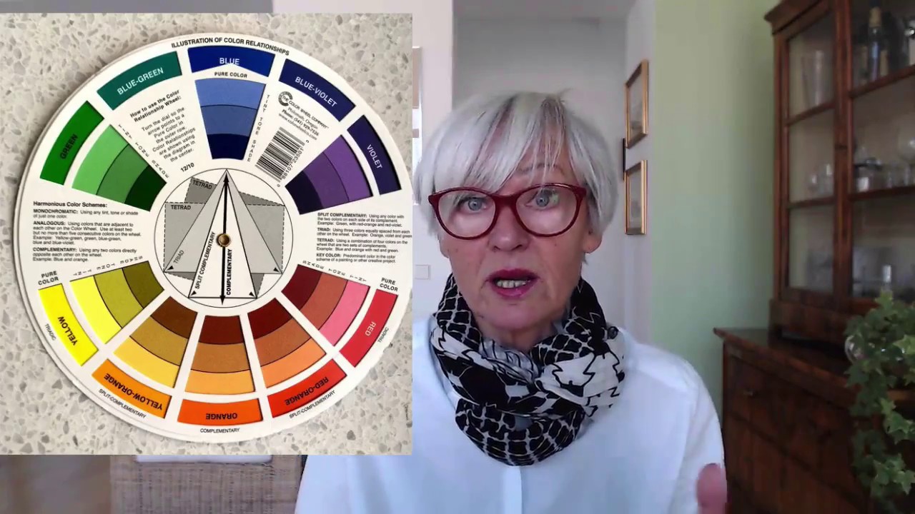 Farben kombinieren mit dem Farbrad