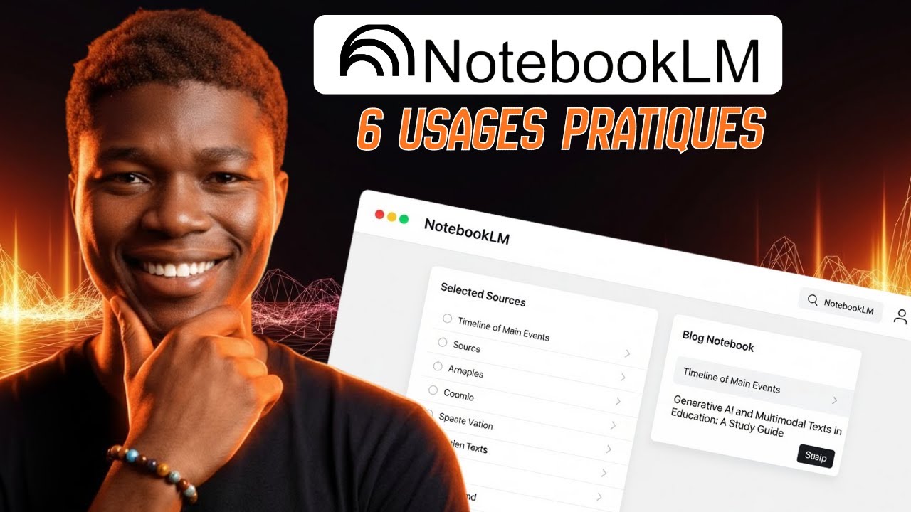 De Zéro à Pro avec NotebookLM — 6 Usages que Tu Peux Copier Maintenant