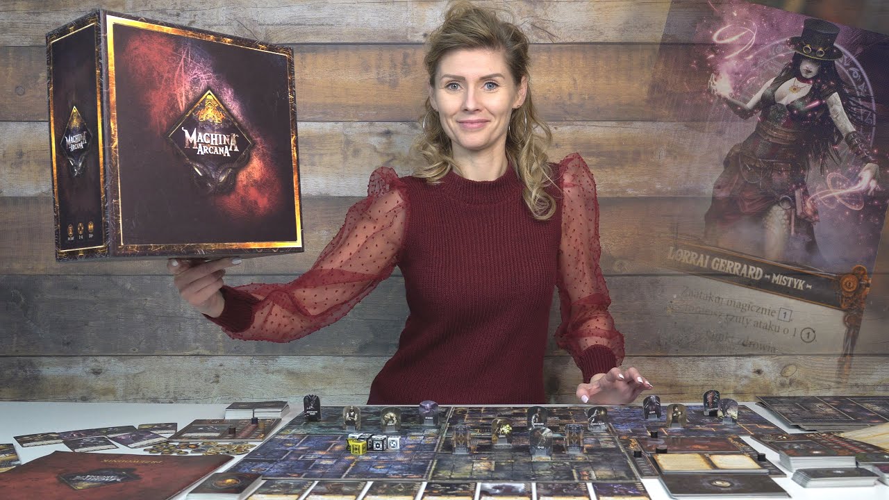 Machina Arcana PL - gra planszowa │ Recenzja