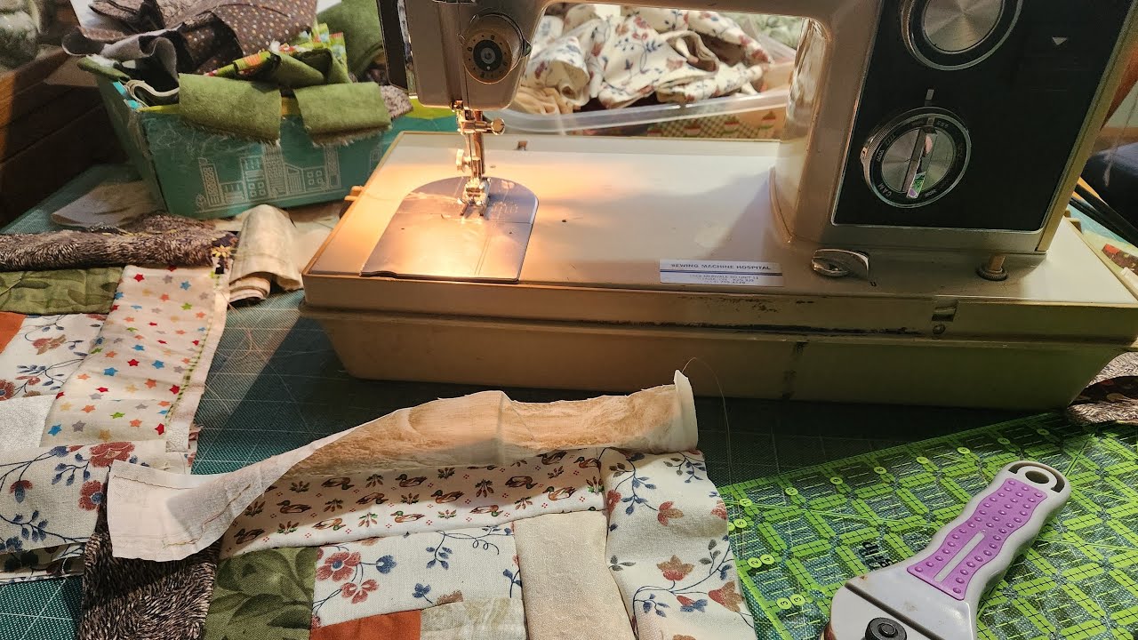 At the Sewing machine With MrsV 2:30 PM EDT