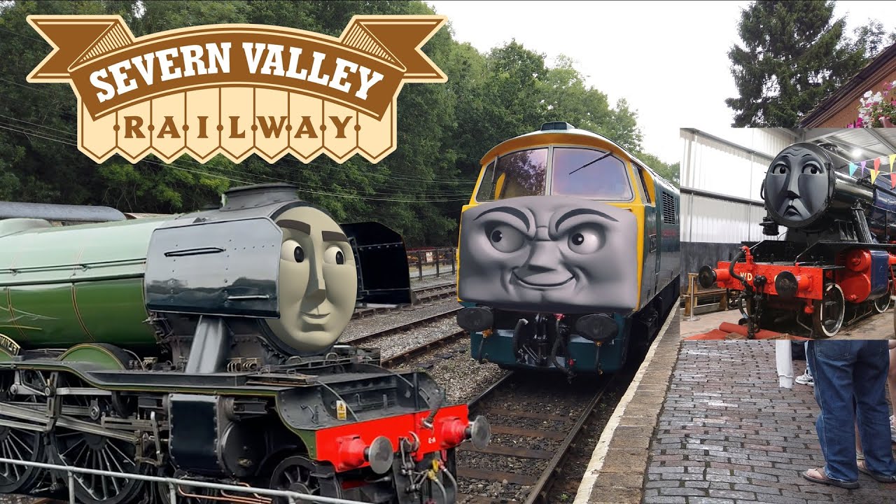 T1E2H3 (sort of) Rides the Severn Valley Railway feat. the Flying Scotsman