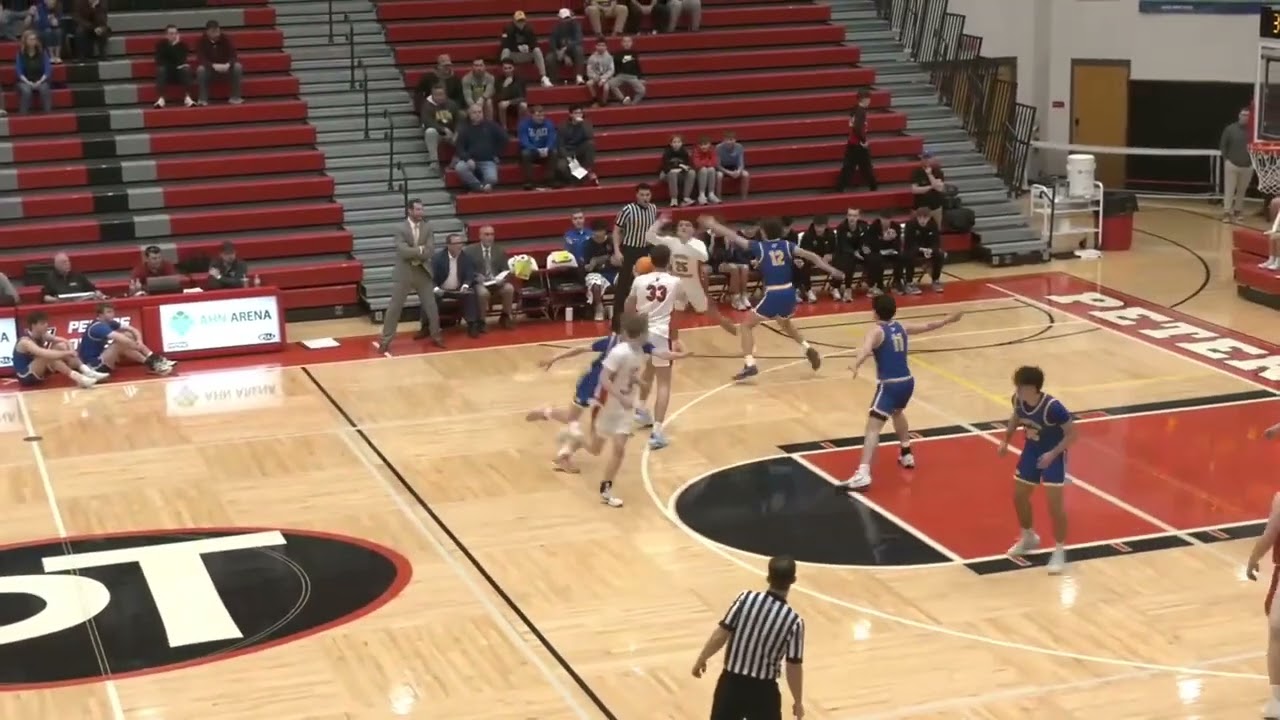 Peters Township High School Boys Basketball vs. Hampton (WPIAL Playoffs)  - February 17, 2026