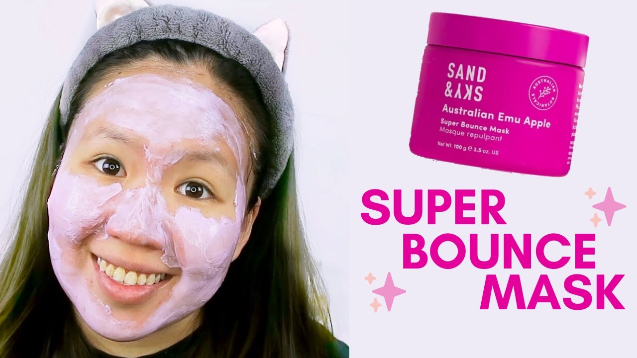 Sand And Sky Australian Emu Apple Super Bounce Mask | NEW Hydrate & Glow Range