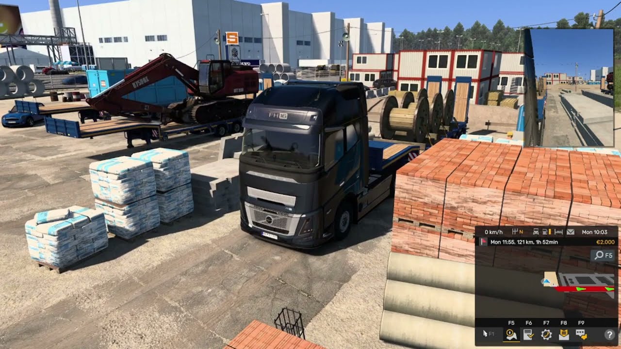 ETS2 - Realistic Transport: Berlin - Szczecin (Germany - Poland) | Euro Truck Simulator 2