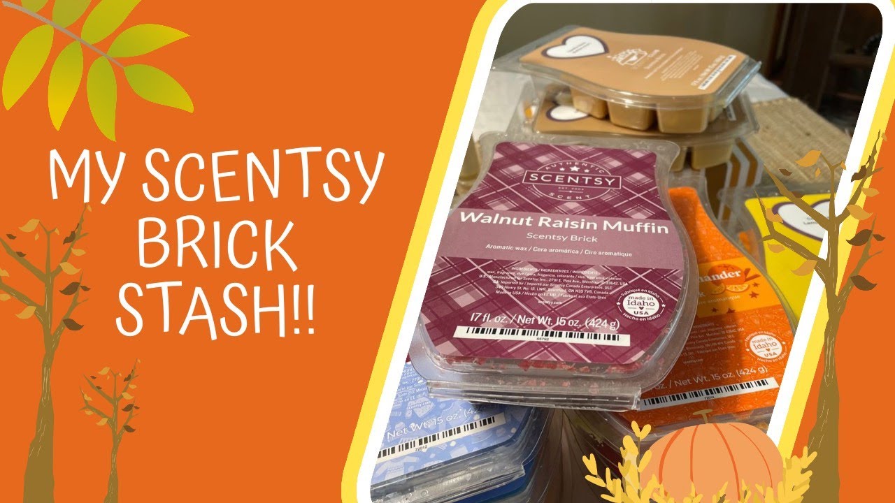 My Scentsy Brick Stash