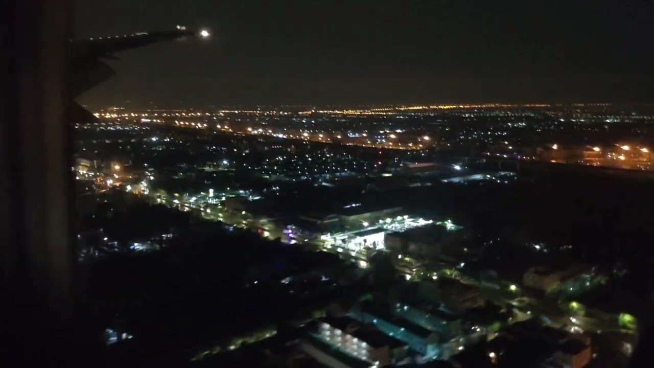 Landing at Suvarnabhumi Airport Bangkok 5:20am