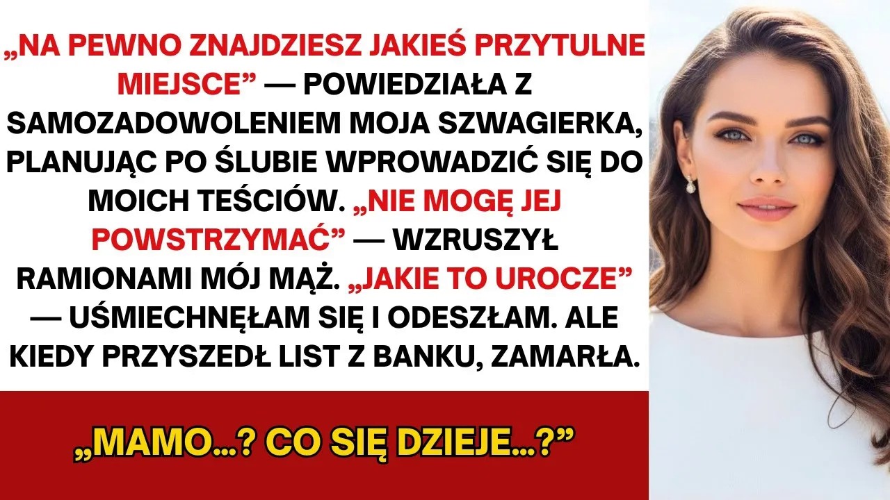 Moja szwagierka wyrzuciła mnie, żebym zamieszkała u teściów po swoim weselu — ale nie wiedziała…
