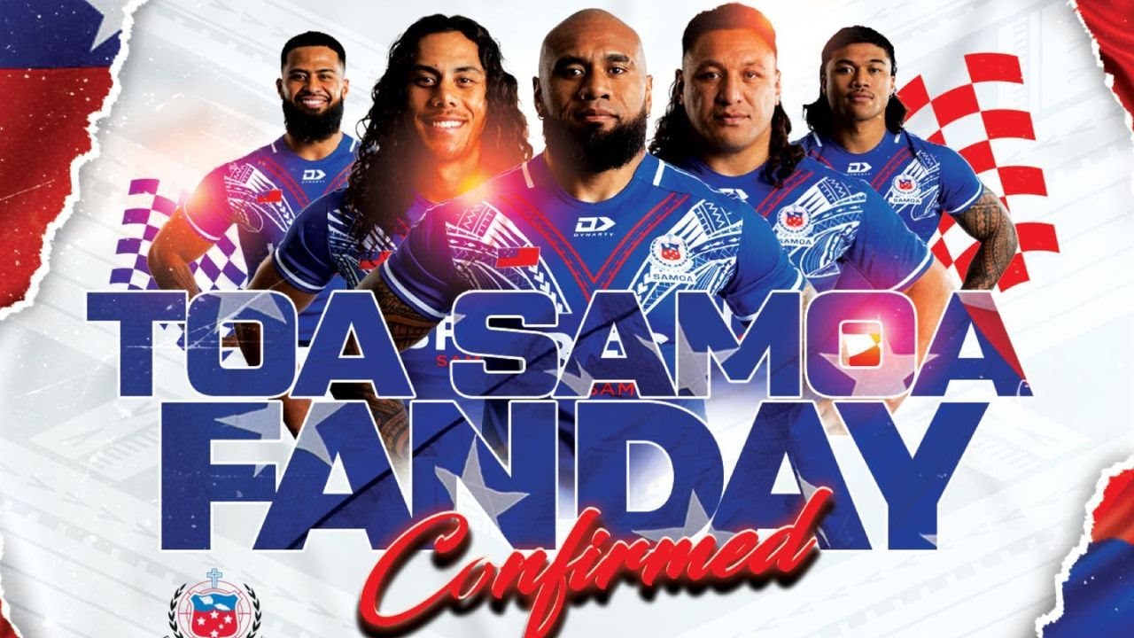 🇼🇸 TOA SAMOA FAN DAY SYDNEY