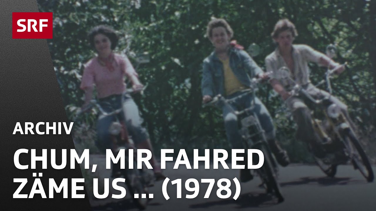 Sicher Mofa fahren (1978) | Verkehrserziehung für Töffli-Buben und Töffli-Mädchen | SRF Archiv
