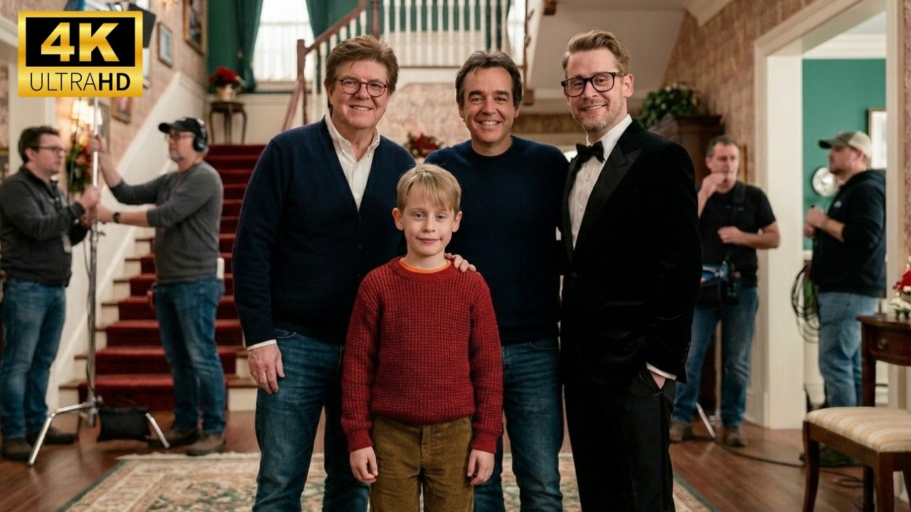 Home Alone (1990) Cast & Set 🏠 Then vs Now (2026) Selfie 📸 Emotive Reunion