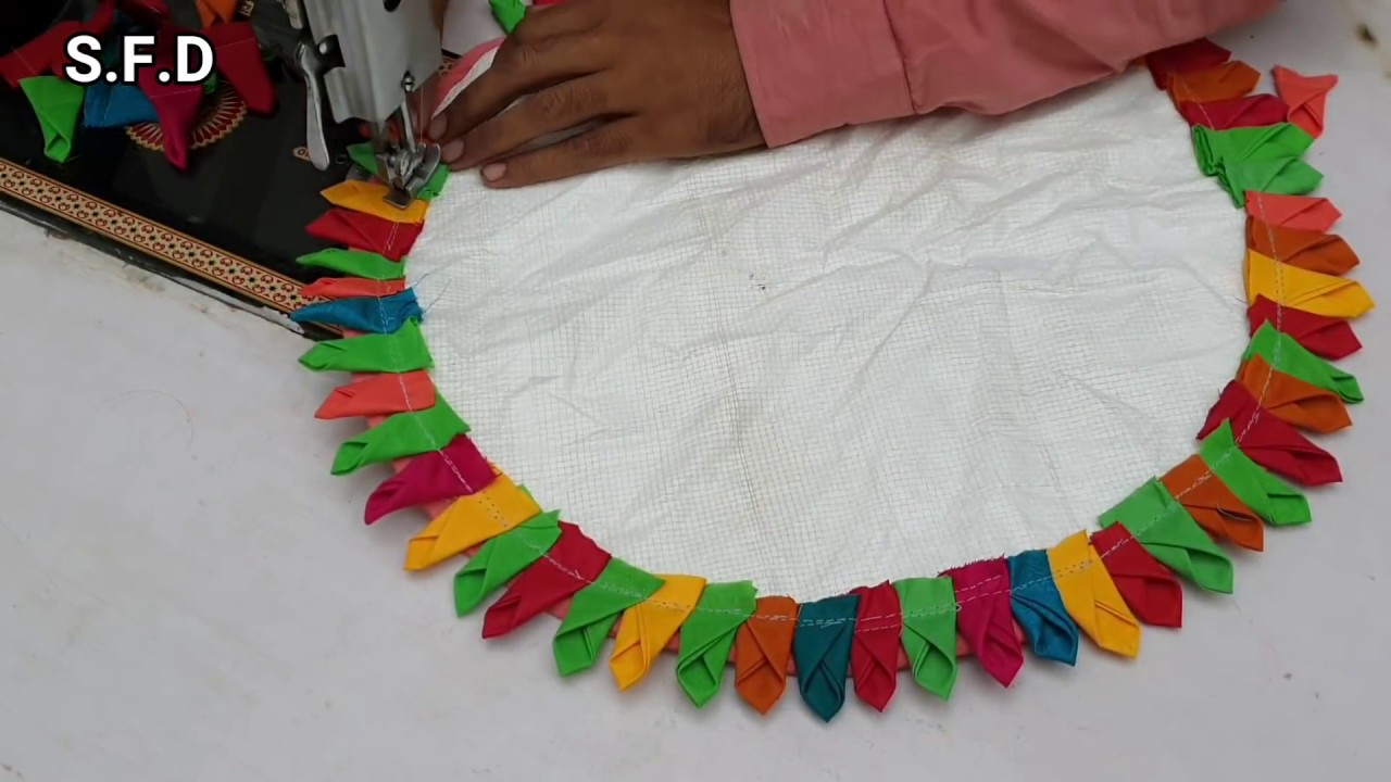 कपडे से बची हुई कतरो से बनाये पायदान | Easy DIY Doormat (Paydan making)