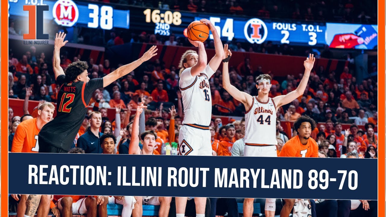 LIVE POSTGAME POD: Illini rout Maryland 89-70