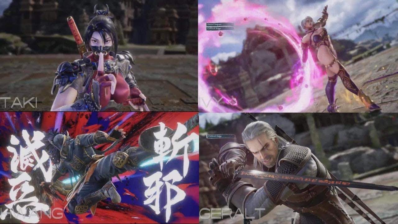 Soul Calibur 6 - All Critical Edge Attacks - PS5 (All DLC Included)