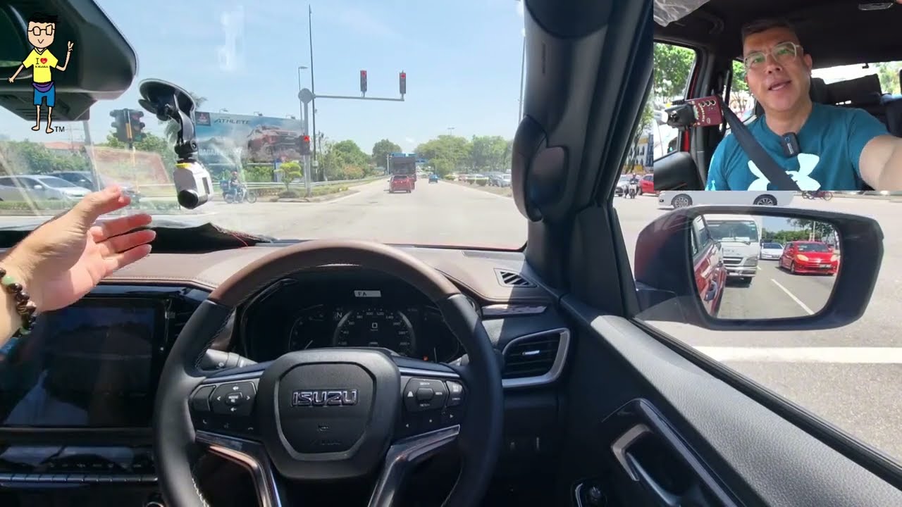 Test Drive Isuzu Dmax 3.0 X-Terrain Facelift 2024 #isuzudmax2024 #dmaxFacelift2024 #4x4