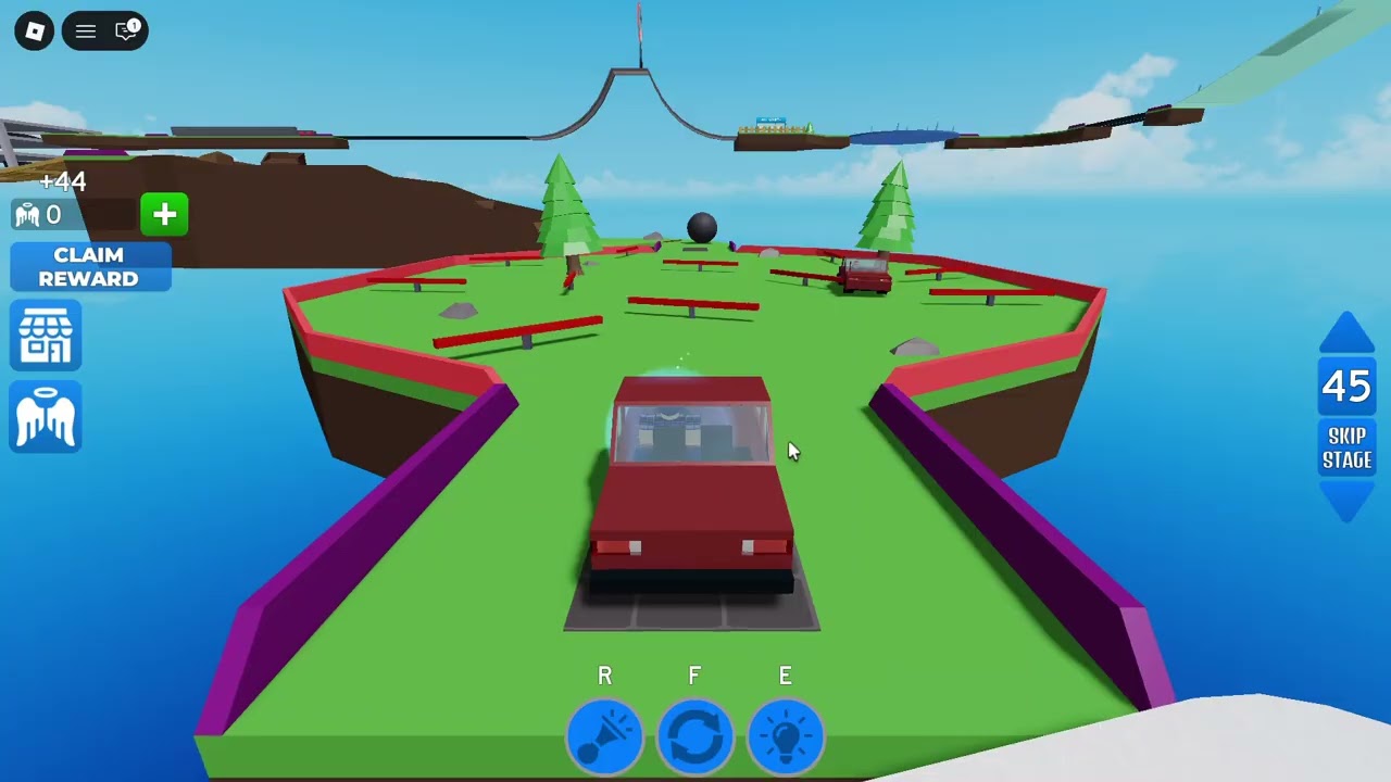 ROBLOX OBBY, ALE V AUTĚ!