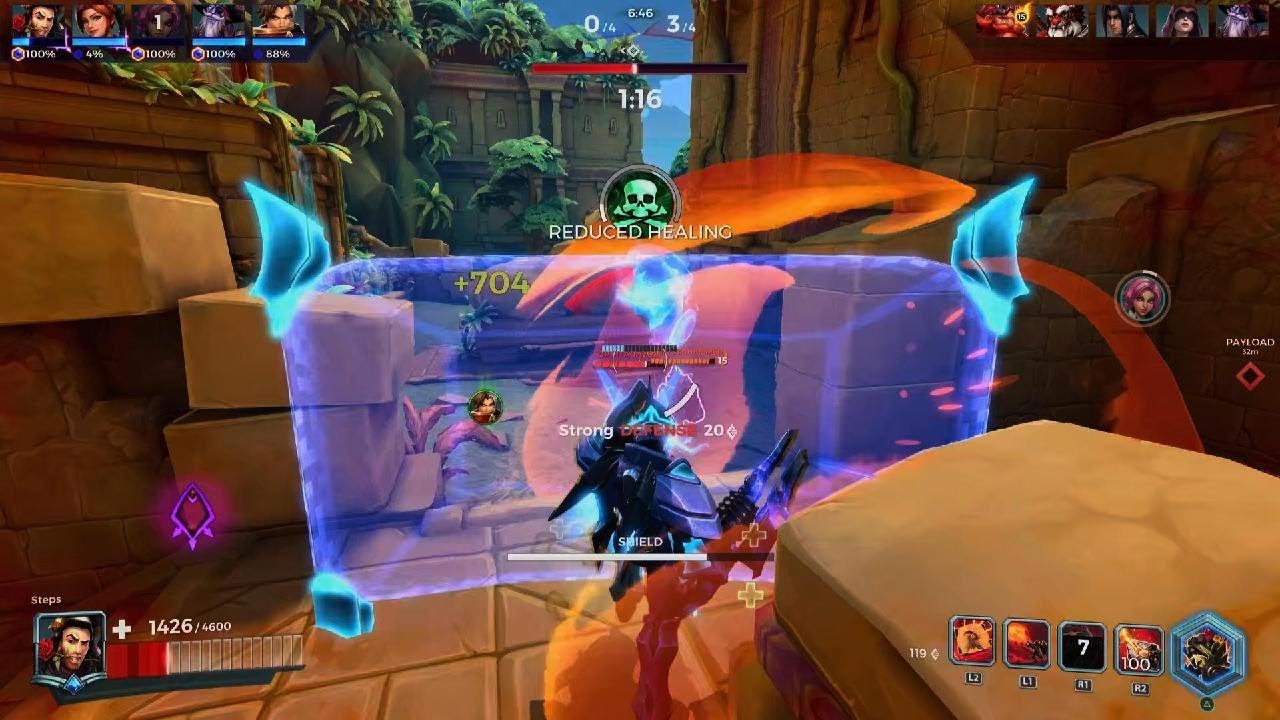 Paladins PS5 gameplay (PS4 BC)