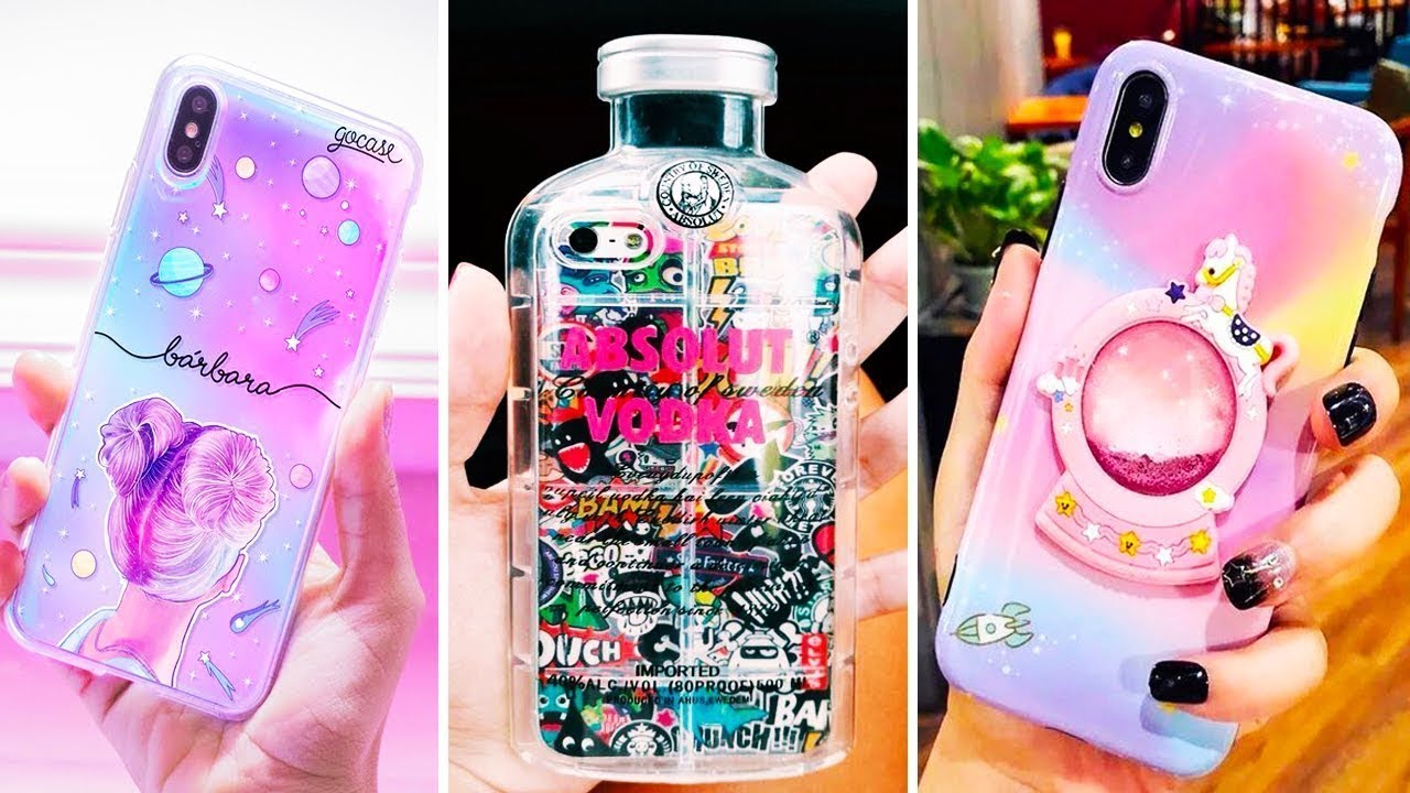 18 Amazing DIY Phone Case Life Hacks! Phone DIY Projects Easy - LUXURY PHONE CASE