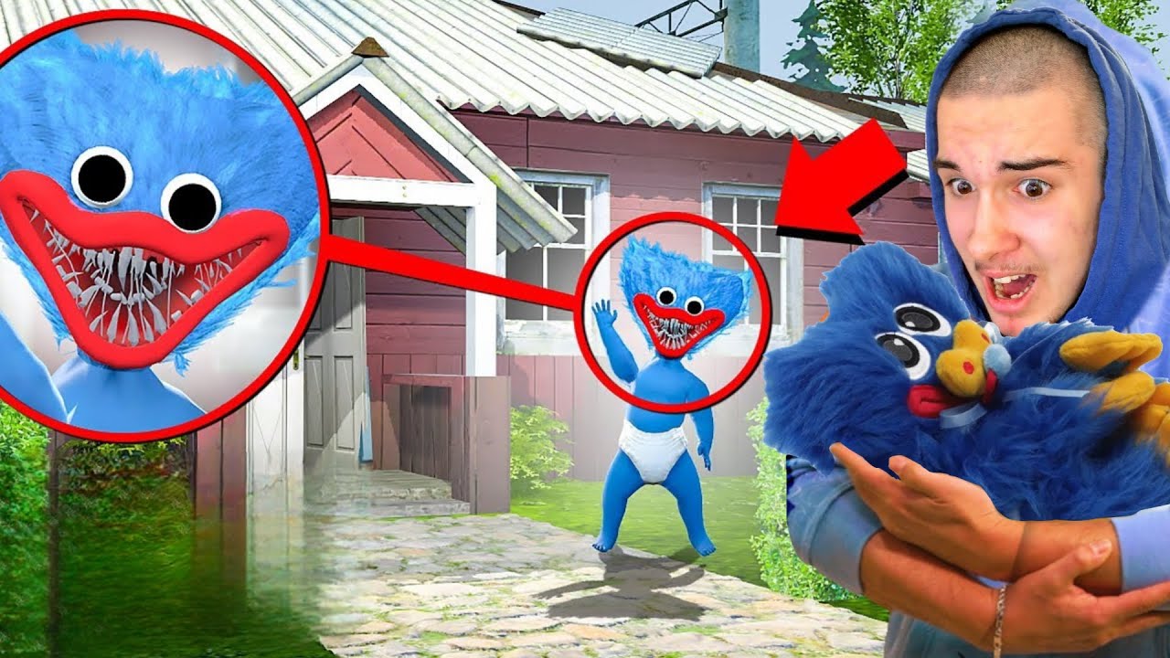 AKO VIDITE BEBU HUGGY WUGGY KAKO BACA PELENE PO VAŠOJ KUĆI ODMAH ZAČEPITE NOS I LEZITE NA POD!