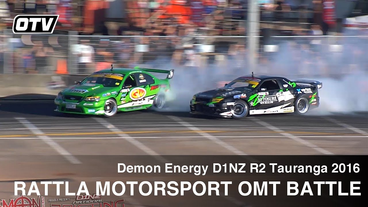 Battle: Rattla Motorsport's Curt Whittaker & Shane Allen - D1NZ Drifting R2 Tauranga 2016
