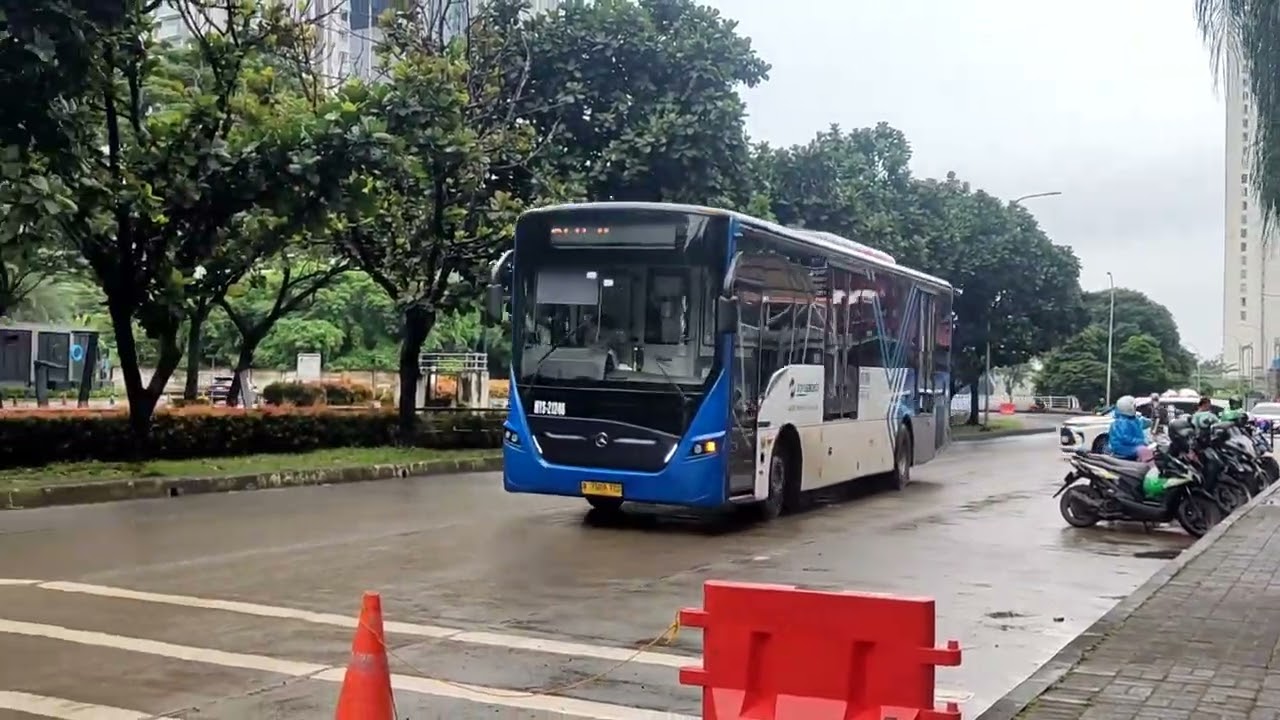 Naik Bus TransJakarta 6Q Dari Epiwalk Epicentrum Ke Casablanca Jakarta Selatan | Supirnya Wanita🤩