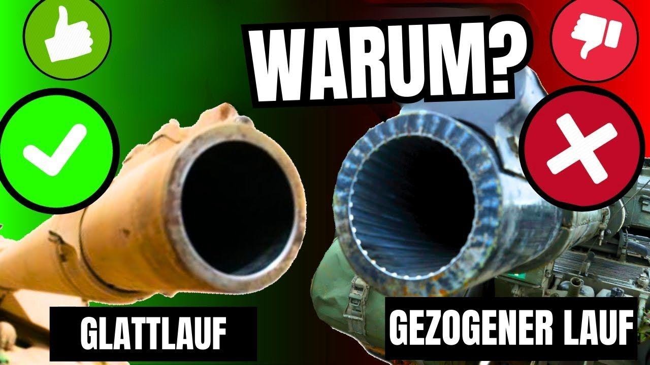 Warum Haben Panzer Glattrohrkanonen und Keine Gezogen? Die Wahre Antwort!