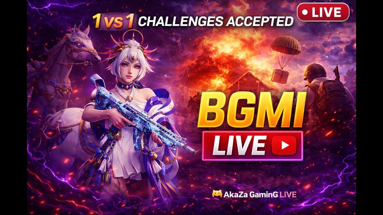 🔴 AkaZa GaminG LIVE |  BGMI Live 🔥| High Kill Matches | Non-Stop Action