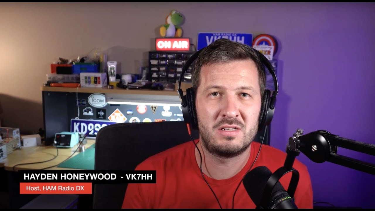 ICOM Hamming it Up with Hayden H., VK7HH