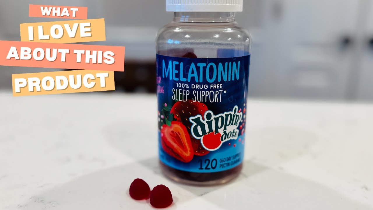 Why This Bedtime Gummy Is Different |  Dippin Dots Melatonin Gummies for Kids and Adults